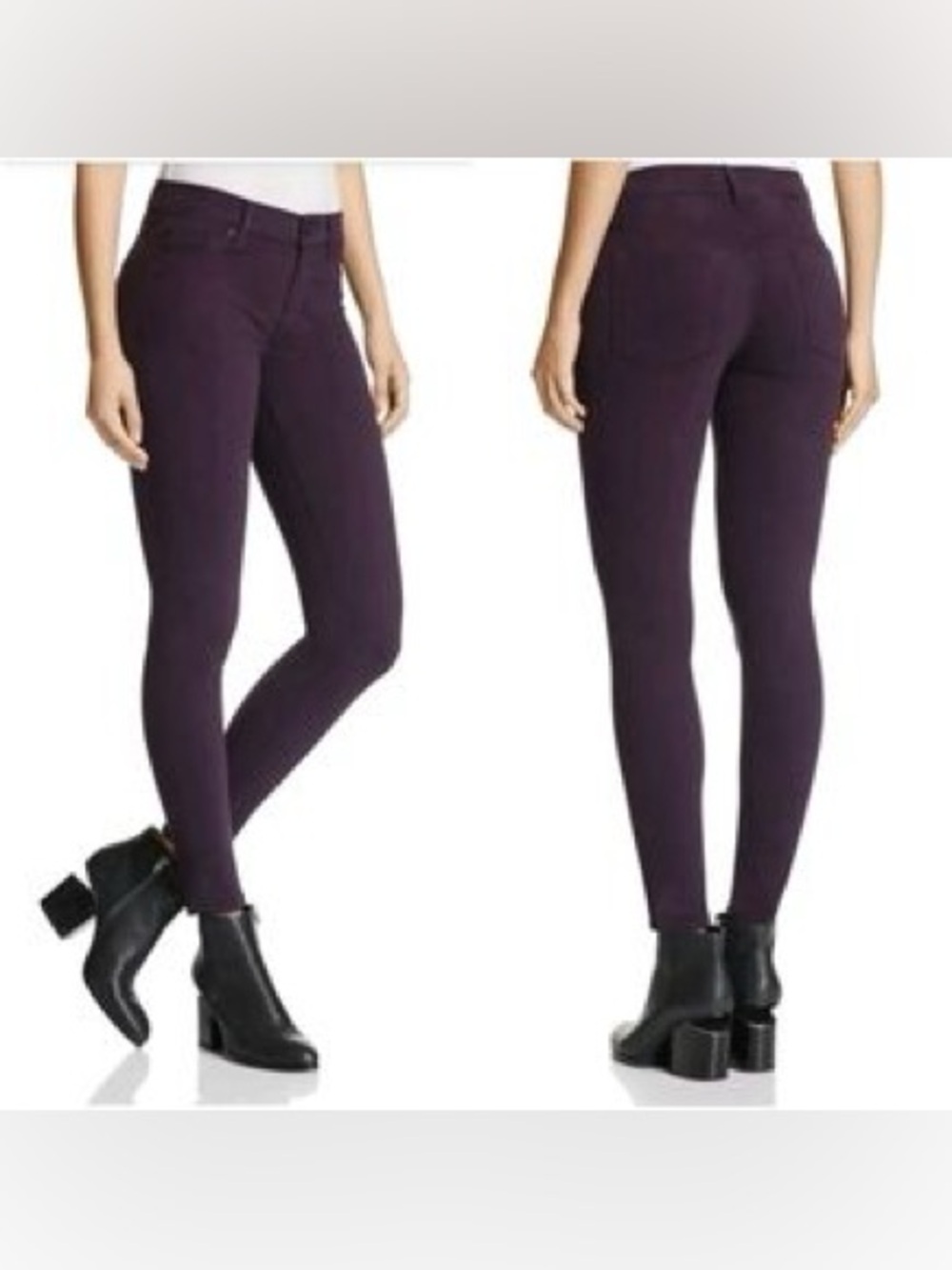 Hudson Nico Mid Rise skinny jeans size 26